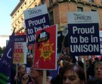 Protest Against Tory Government Trade Union Bill